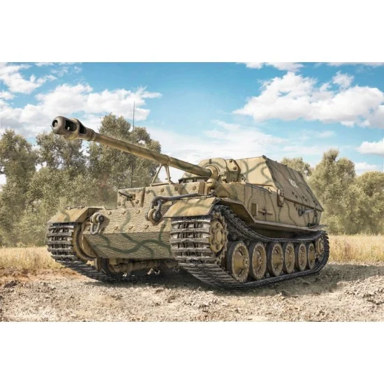 Italeri 211 1/35 Elefant SdKfz.184 Panzerjager Tiger P - Military Vehicles & Tanks