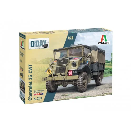 Italeri 233 1/35 Chevrolet 15 CWT Military Truck [80th D-Day Anniversary]