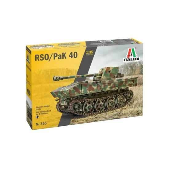 Italeri 0355S 1/35 7.5cm RSO with PAK40 - Military Vehicles & Tanks