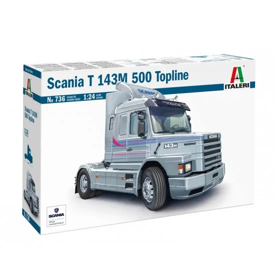 Italeri 736 1/24 Scania T143 M500 Top Line - Model Cars