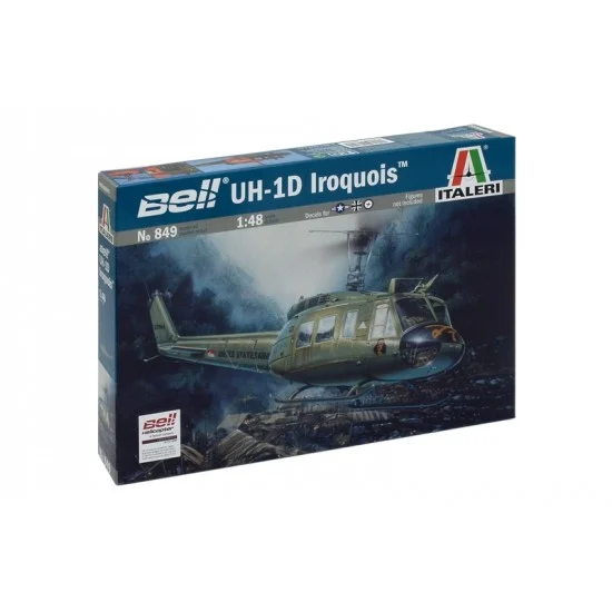Italeri 849 1/48 Bell UH-1D Slick Iroquois (incl. Australian Decals)