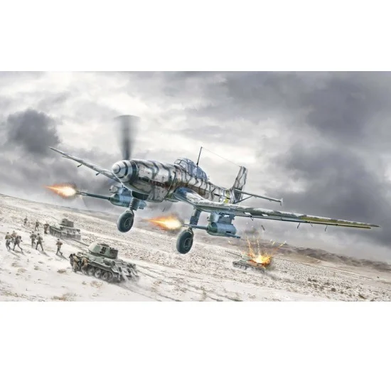 Italeri 1466 1/72 Junkers Ju 87 G-2 Kanonenvogel