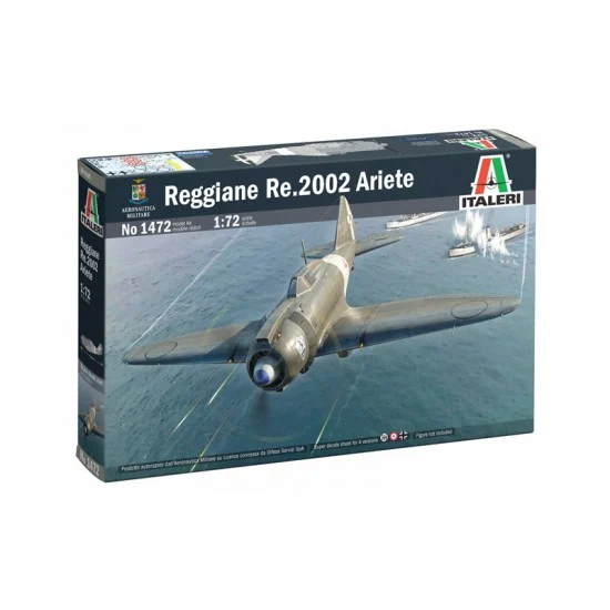 Italeri 1472 1/72 Reggiane Re.2002 Ariete Fighter-bomber