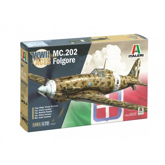 Italeri 1481 1/72 MC.202 Folgore Aces - Model Planes
