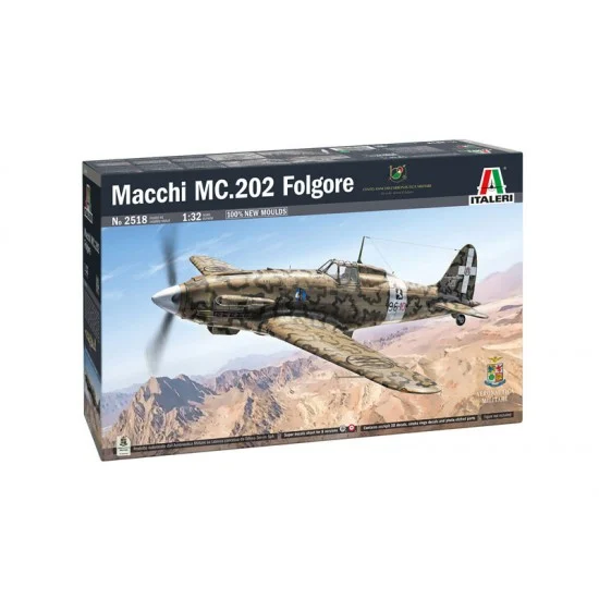 Italeri 2518 1/32 Macchi MC.202 Folgore Fighter - Model Planes