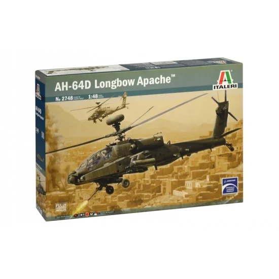 Italeri 2748 1/48 AH-64D Apache Longbow (fully upgraded moulds)