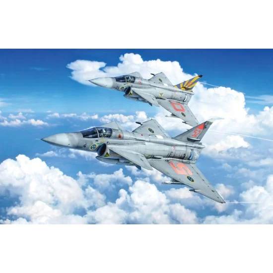 Italeri 2785 1/48 SAAB JA 37/AJ 37 Viggen - Model Planes
