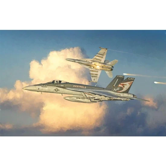 Italeri 2791 1/48 Boeing F/A-18 E Super Hornet Carrier-based Multirole Fighter