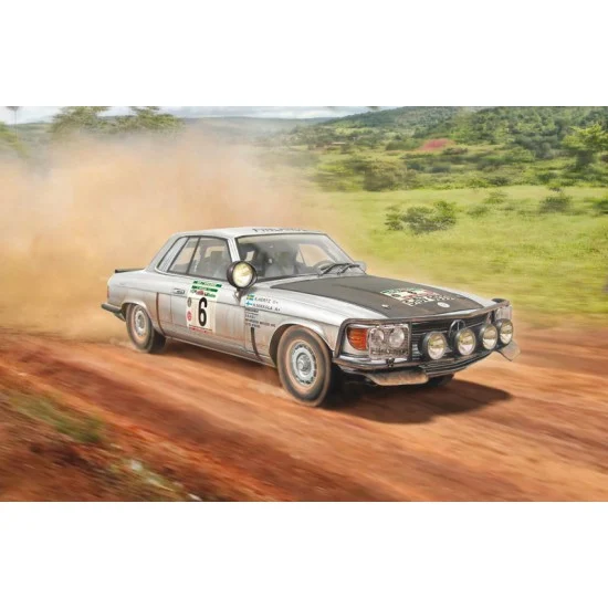 Italeri 3632 1/24 Mercedes 450 SLC Rallye Bandama 1979 - Model Cars