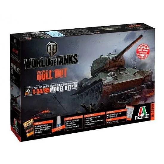 Italeri 36509 1/35 World of Tank Series T-34/85