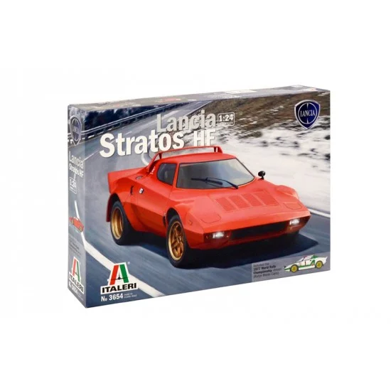 Italeri 3654 1/24 Lancia Stratos HF - Model Cars
