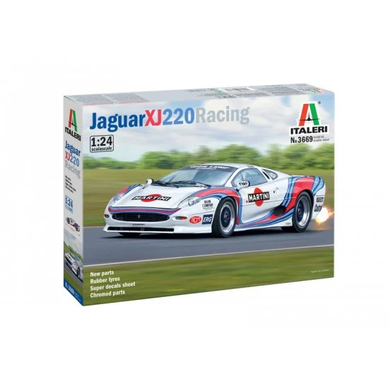 Italeri 3669S 1/24 Jaguar XJ 220 Race Car - Model Cars