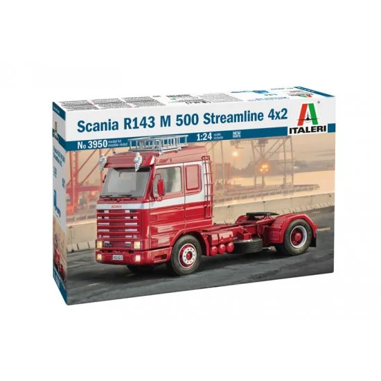 Italeri 3950 1/24 Scania R 143 M 500 Streamline 4x2 - Model Cars