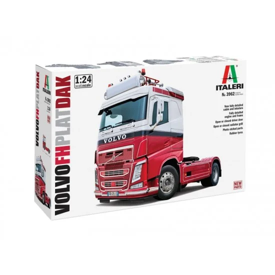 Italeri 3962 1/24 Volvo FH Plat Dak Truck - Model Cars