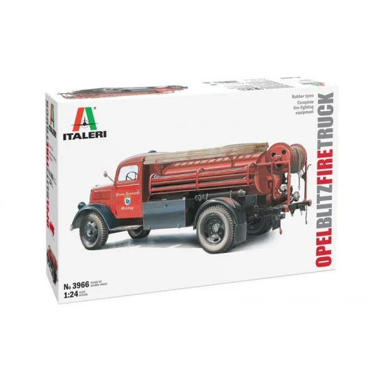 Italeri 3966 1/24 Opel Blitz Fire Truck - Model Cars