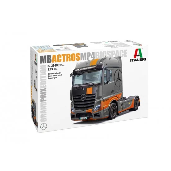 Italeri 3968 1/24 MB Actros MP4 Big Space - Gran Prix Edition