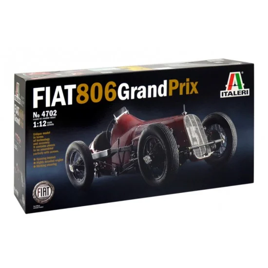 Italeri 4702 1/12 Fiat 806 Grand Prix - Model Cars