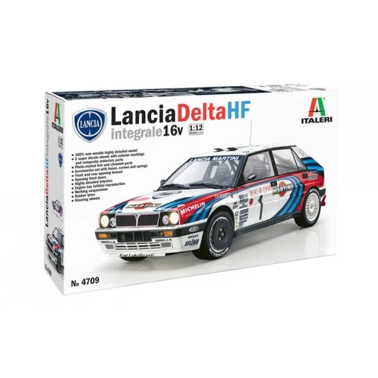 Italeri 4709 1/12 Lancia Delta HF Integrale 16V - Model Cars