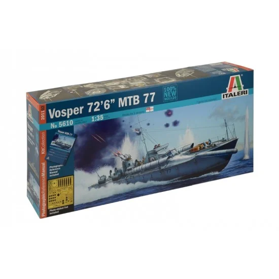 Italeri 5610 1/35 Vosper 72'6" MTB 77 - Model Ships & Boats