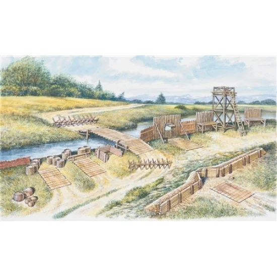 Italeri 6030 1/72 Battlefield Accessories Set - Scenics & Diorama