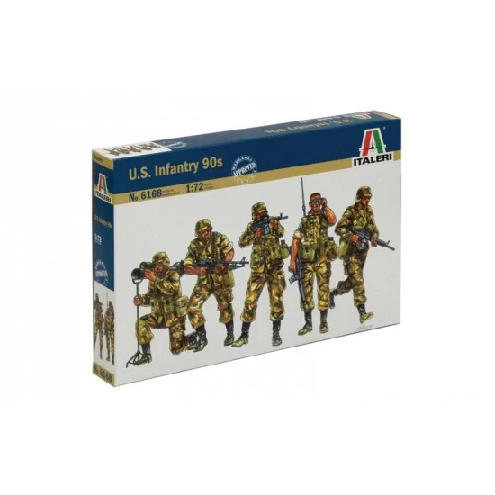 Italeri 6168 1/72 Modern US Infantry 90s - Model Figures