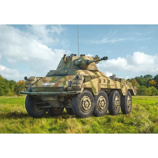 Italeri 6572 1/35 SdKfz.234/2 Puma Armoured Car - Military Vehicles & Tanks