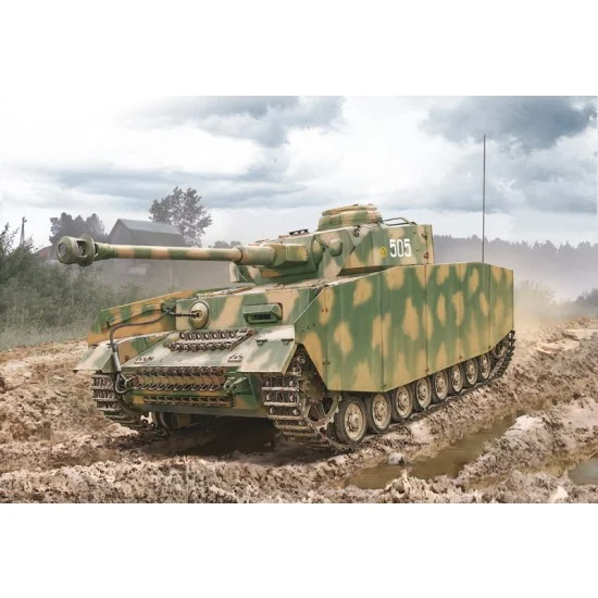 Italeri 6578 1/35 PzKpfw. IV Medium Tank - Military Vehicles & Tanks