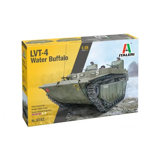 Italeri 6752 1/35 LVT-4 Water Buffalo (ETO)