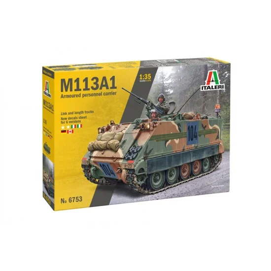 Italeri 6753S 1/35 M113A1 Armoured Personnel Carrier - Military Vehicles & Tanks
