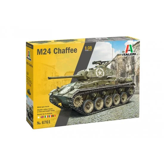 Italeri 6761 1/35 M24 Chaffee Light Tank - Military Vehicles & Tanks