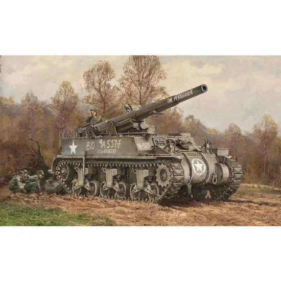 Italeri 7076 1/72 M12 Gun Motor Carriage (GMC) - Military Vehicles & Tanks