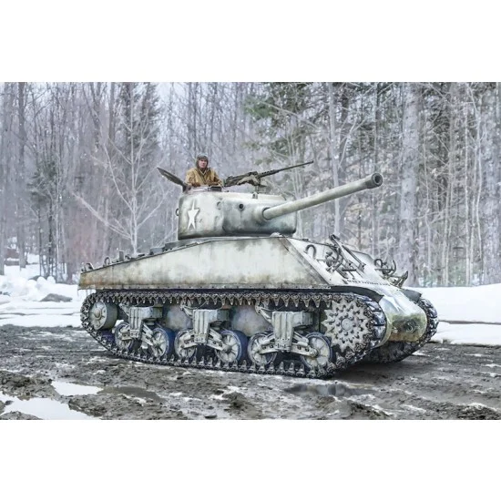 Italeri 96440 1/35 M4A3 76mm Wet Sherman Medium Tank - Military Vehicles & Tanks