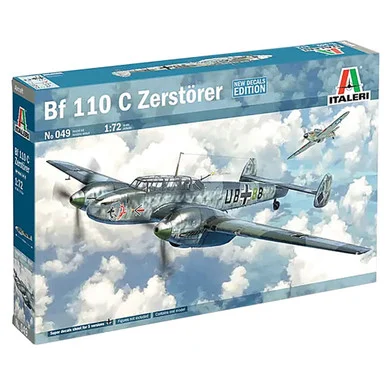 Bf-110C 1/72 Kit Italeri (0049s)