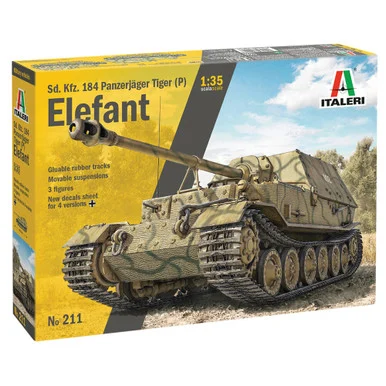 Sd.Kfz.184 Panzerjäger Tiger (Elefant) 1/35 Kit Italeri (0211)