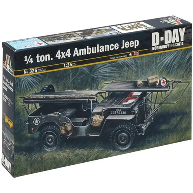 1/4-ton 4x4 Ambulance Jeep 1/35 Kit