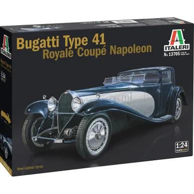 Bugatti Type 41 Royale Coupé Napoleon 1/24 Kit Italeri (13705)