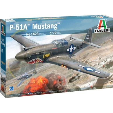 P-51A Mustang 1/72 Kit Italeri (1423)
