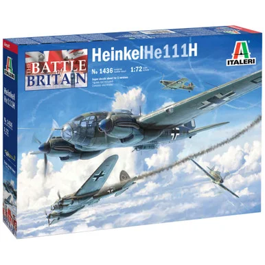Heinkel He 111H 1/72 Kit - Italeri