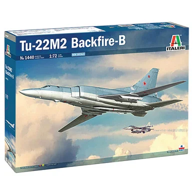 Tu-22M2 Backfire B 1/72 Kit Italeri (1440s)