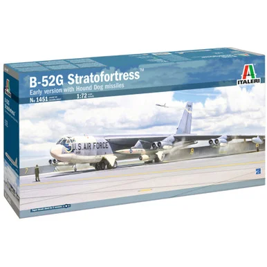 B-52G Stratofortress with Hound Dog 1/72 Kit