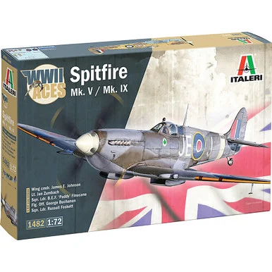 Spitfire Mk.V / Mk.IX Aces Edition 1/72 Kit - Italeri