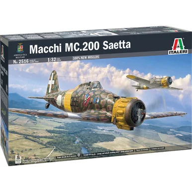 Macchi MC.200 Saetta 1/32 Kit Italeri (2516)