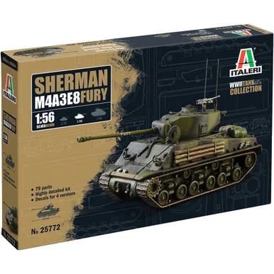 M4A3E8 Sherman 1/56 Kit Italeri (25772)