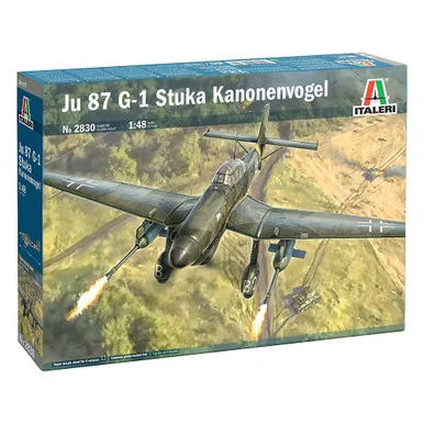 Ju 87 G-1 Stuka Kanonenvogel 1/48 Kit Italeri (2830s)