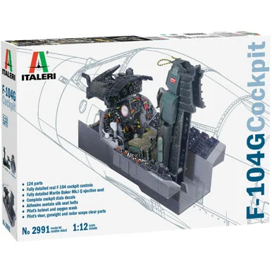 F-104G Cockpit 1/12 Kit