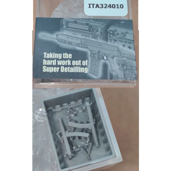 Inside the Armour 324010 1/24 Sterling SMG Submachine Gun (2pcs) - Model Figures