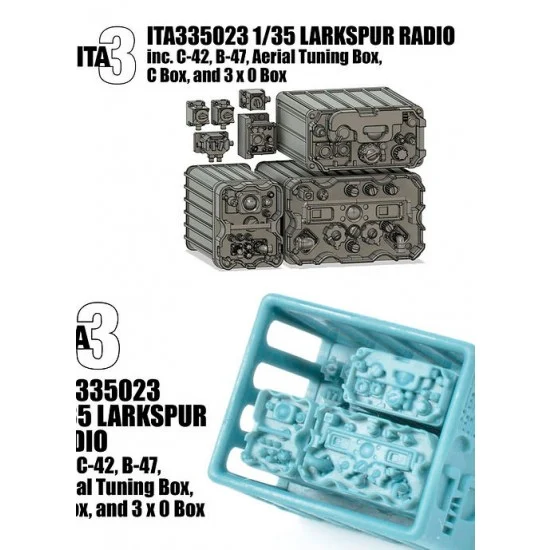Inside the Armour 335023 1/35 British Cold War Larkspur Radio - Military Vehicles & Tanks