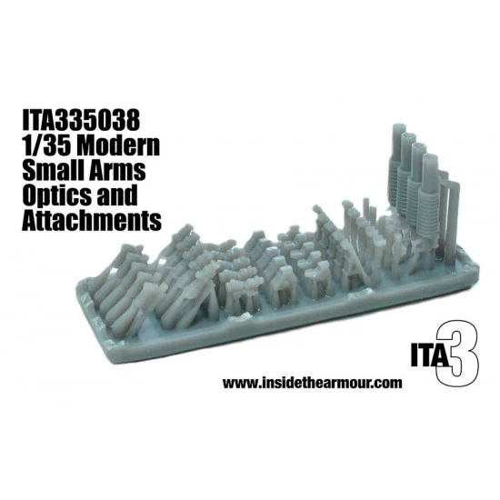 Inside the Armour 335038 1/35 Modern Rifle Optics and Accessories - Model Figures