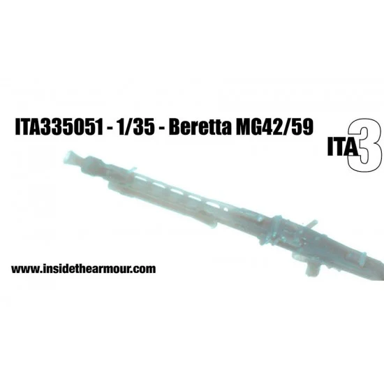 Inside the Armour 335051 1/35 Italian Made Berretta MG42/59 for Modern Italian/Ukrainian Infantry/AFVs - Military Vehicles & Tanks