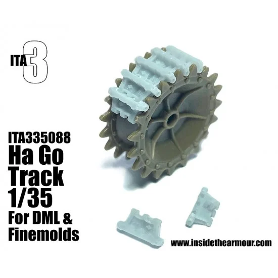 Inside the Armour 335088 1/35 Ha Go Track for Finemolds/DML kit - Military Vehicles & Tanks